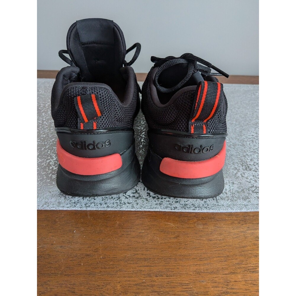 Adidas Racer TR21 Black Running Gym Shoes Men Size 9 Walking Jogging Sneakers - Picture 3 of 8